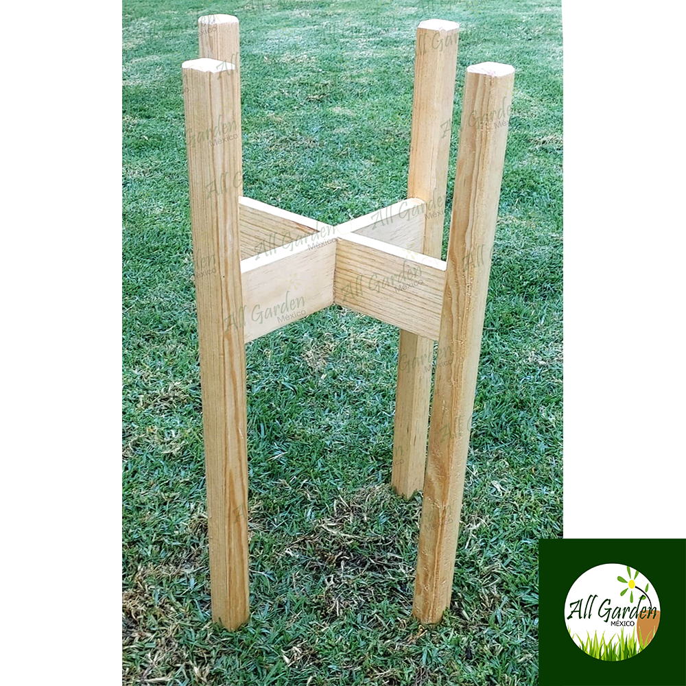 Base de Madera para Macetas All Garden MX Modelo Chico 45*