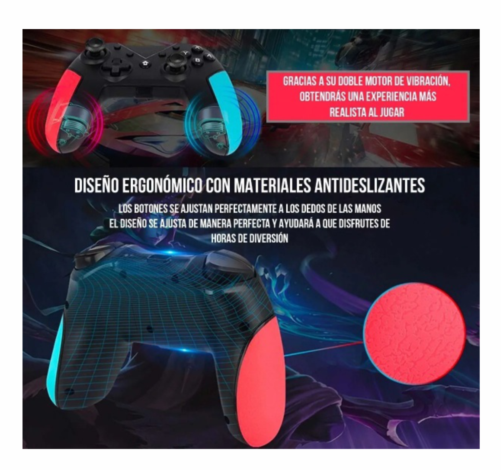 Control Joystick Inalámbrico Para Nintendo Switch Pc Celular