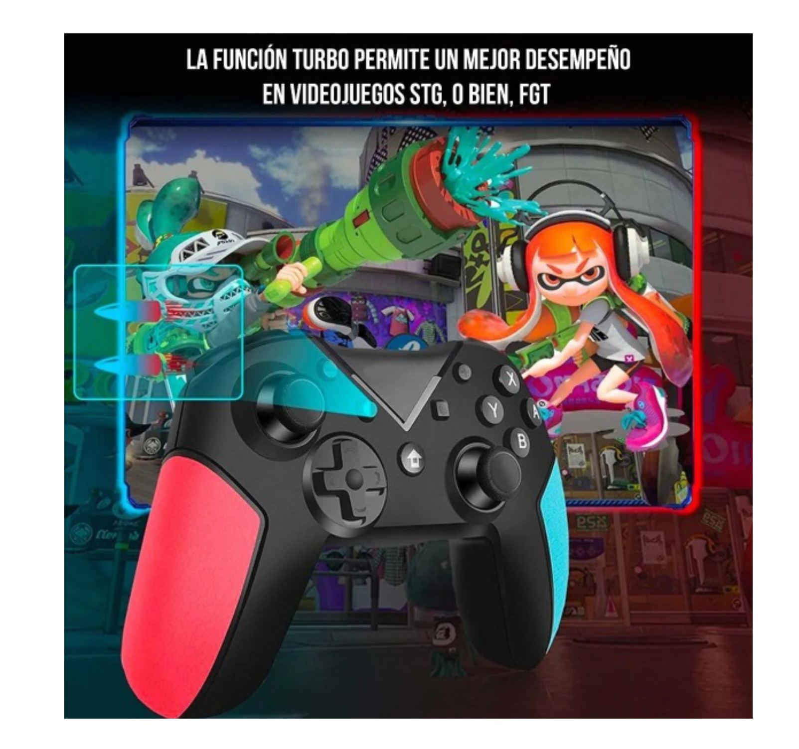 Control Joystick Inalámbrico Para Nintendo Switch Pc Celular