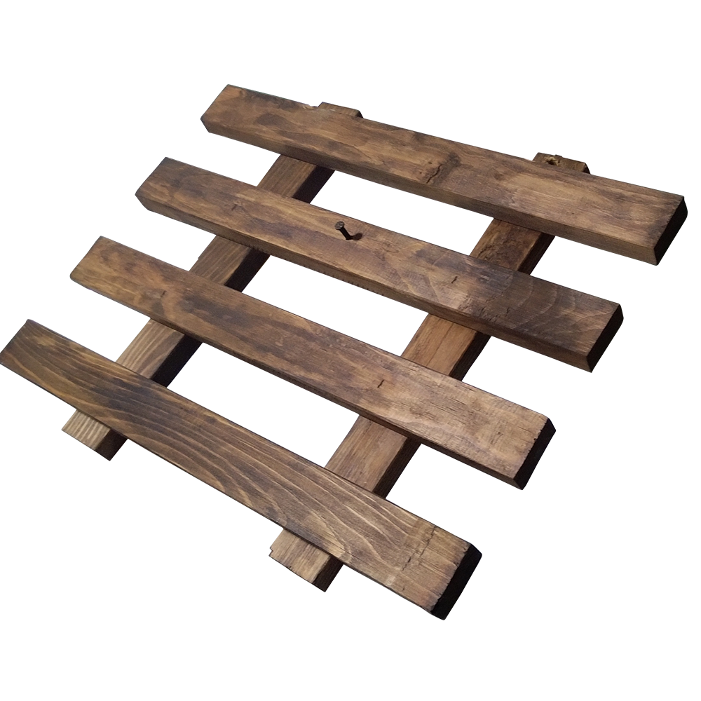 Base de Madera para Macetas All Garden MX Modelo Base para Pared 35x45cm