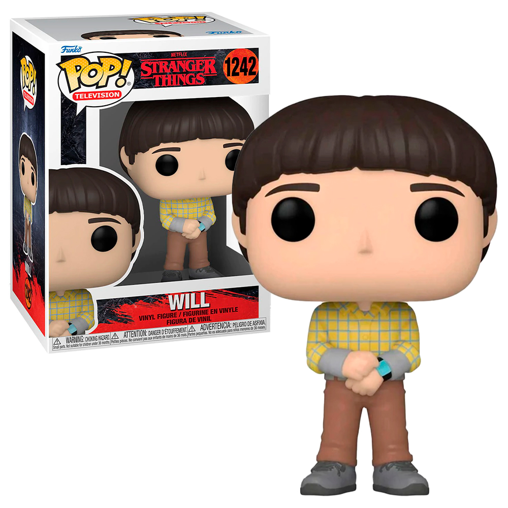 Funko Pop Will #1242 Stranger Things Serie Netflix Figura Original