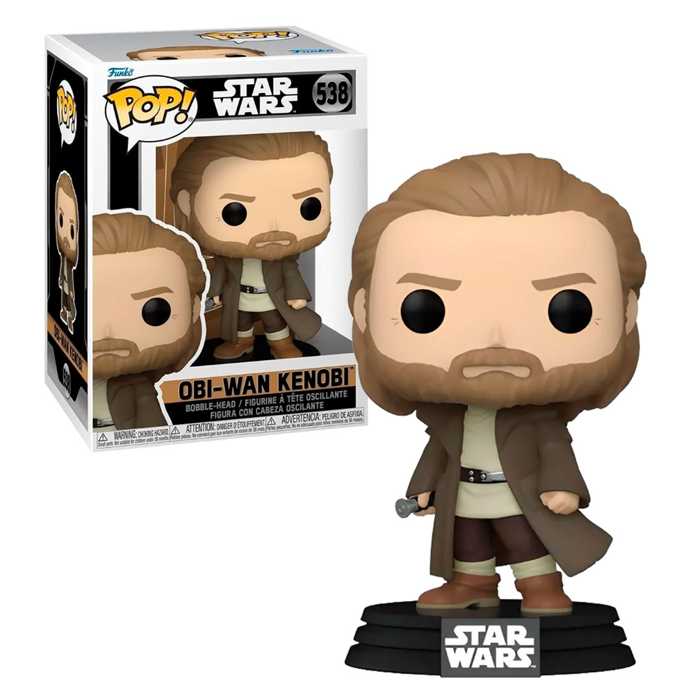Funko Pop Obi Wan Kenobi #538 Star Wars Serie Figura Original