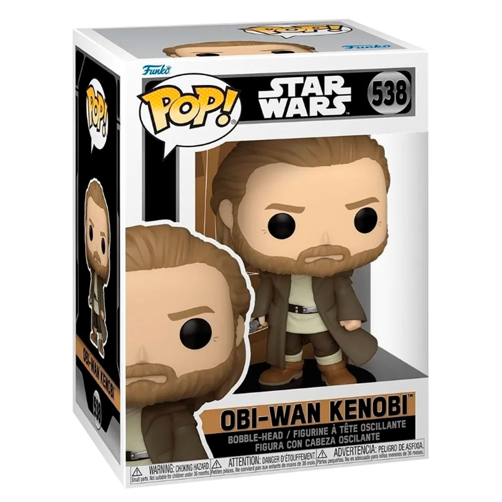 Funko Pop Obi Wan Kenobi #538 Star Wars Serie Figura Original