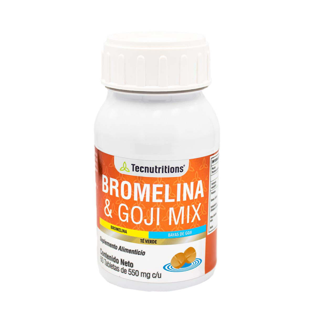 Suplemento Bromelina Y Goji, Tecnutritions® Reductivo Metabolismo