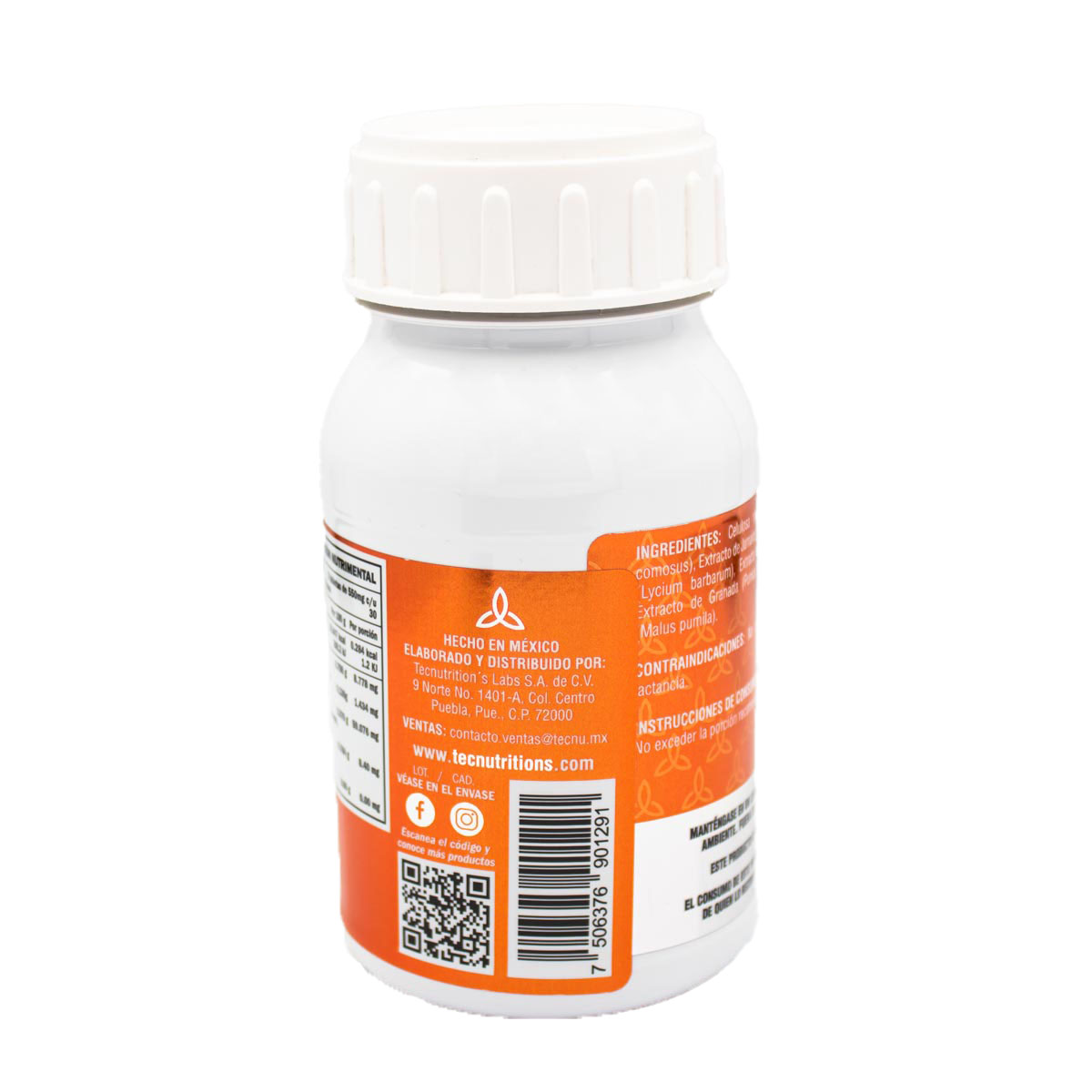 Suplemento Bromelina Y Goji, Tecnutritions® Reductivo Metabolismo