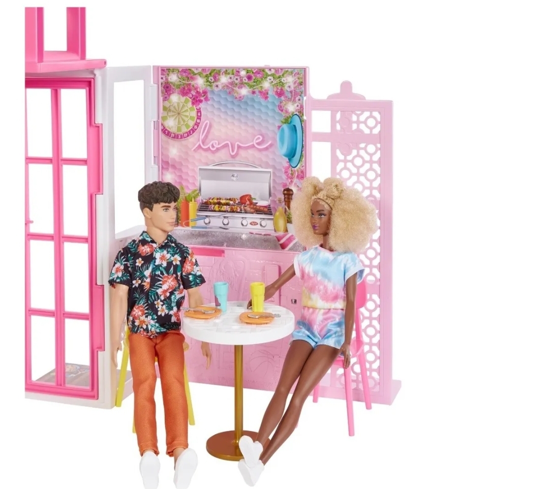 Barbie Estate Casa Glam Con Muñeca Set De Juego