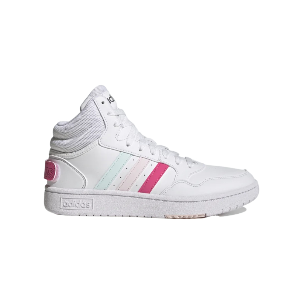 TENIS ADIDAS HOOPS 3.0 MID MULTICOLOR/MUJER GX7235 100% ORIGINAL
