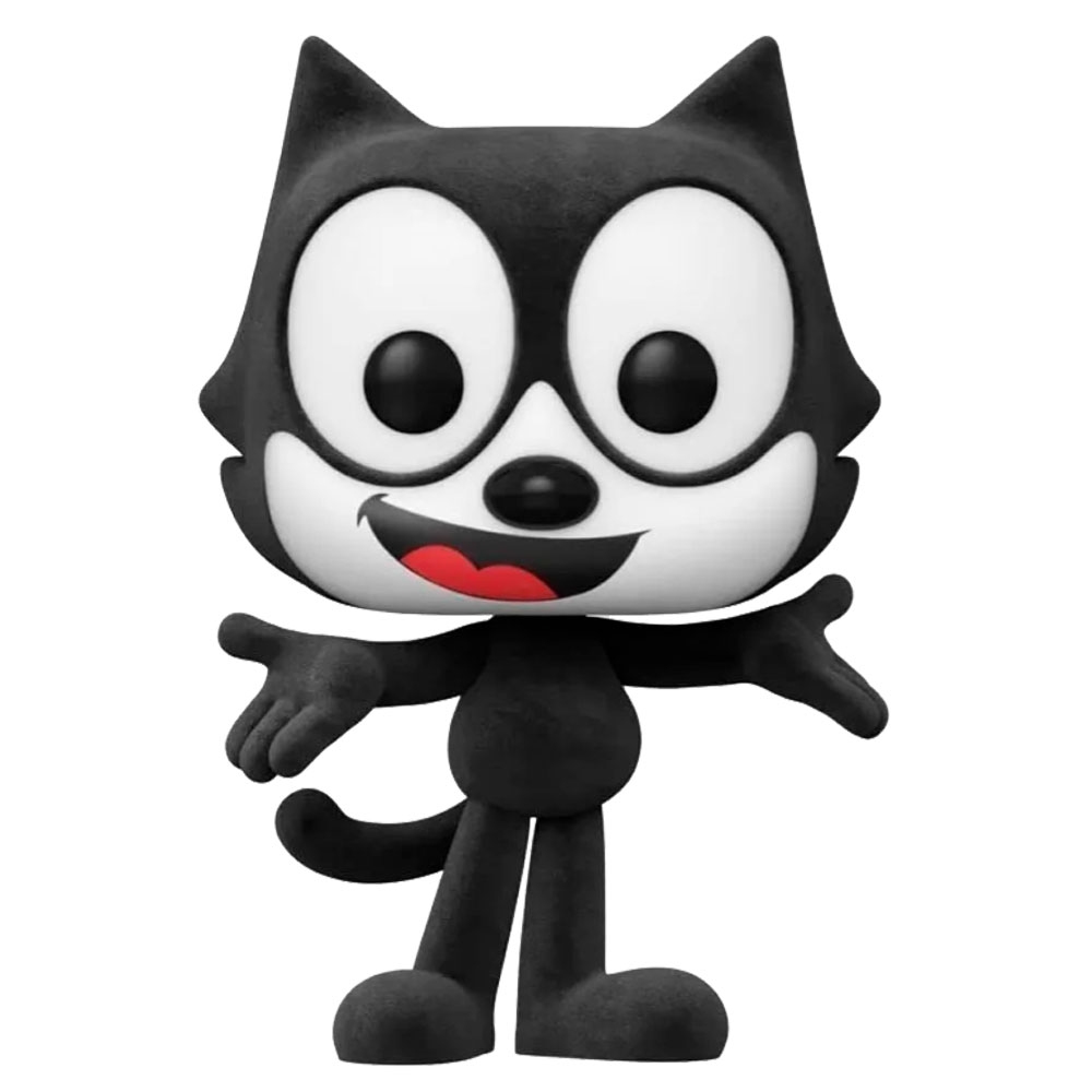 Funko Pop Gato Felix #526 Flocked Serie Clasica Animada Figura Original