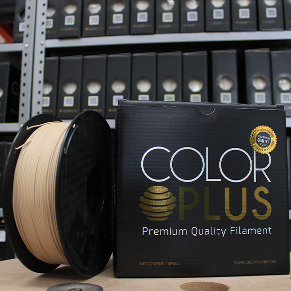 Filamento Pla Madera 1.75 Marca Colorplus Para Impresora 3d