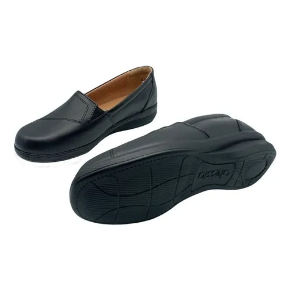 Zapato Para Mujer En Piel Confort Ligero Comodo Calidad 9001