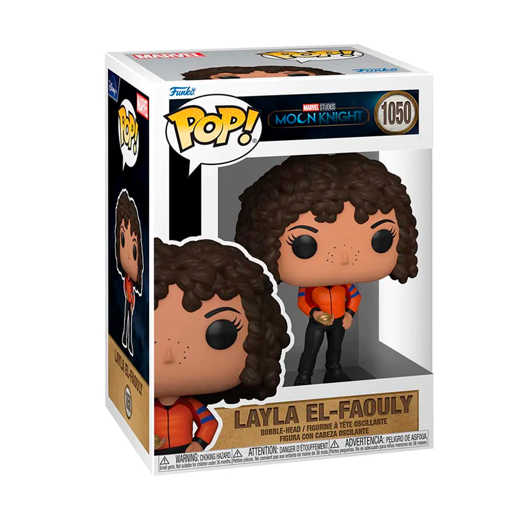 Funko Pop Layla El Faouly #1050 Marvel Moon Knight Serie Figura Original