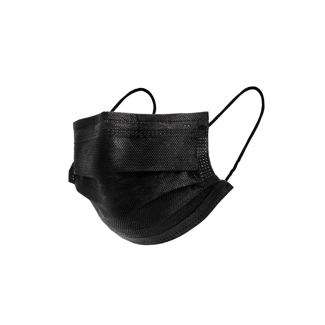 Caja con 50 cubrebocas negros ACE