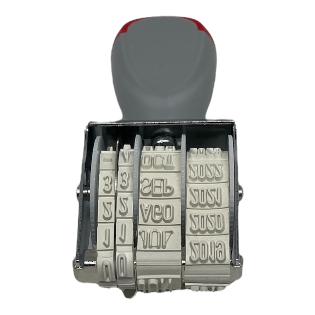 Sello Fechador Metalico Kikomo AAAA MM DD Exclente calidad