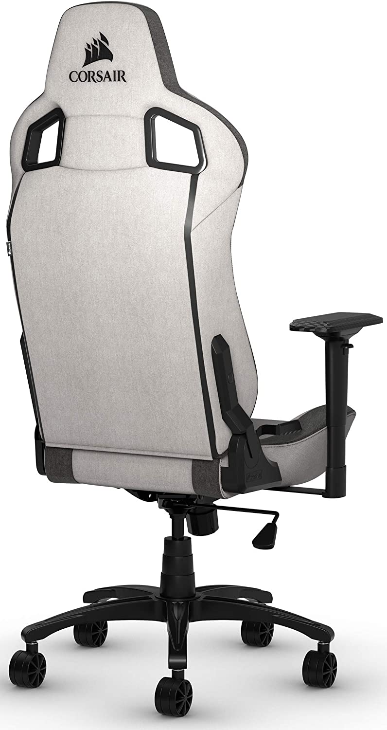 Silla Deportiva Corsair Gaming T3 Rush Tela Gris/Negro