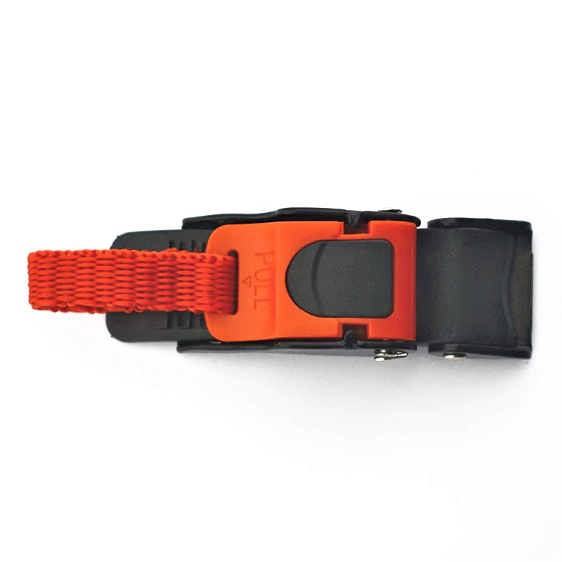 Hebilla Clip Micrométrico para Casco de Liberación Rápida Motocicleta