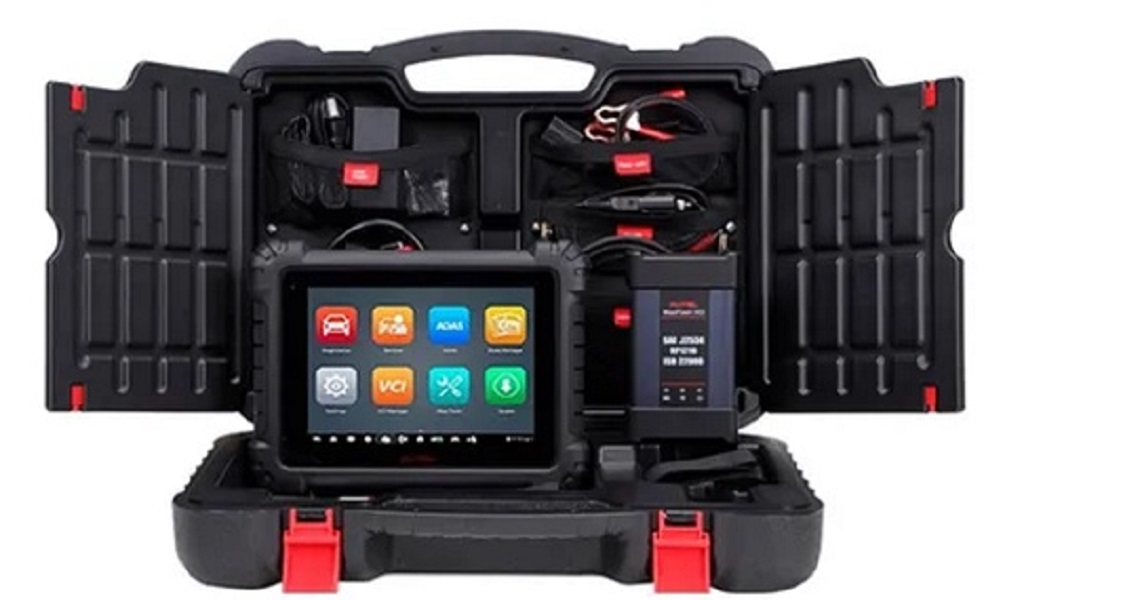 Escaner automotriz MaxiSys MS909 VCI con nuevos protocolos CAN FD osciloscopio y J2534