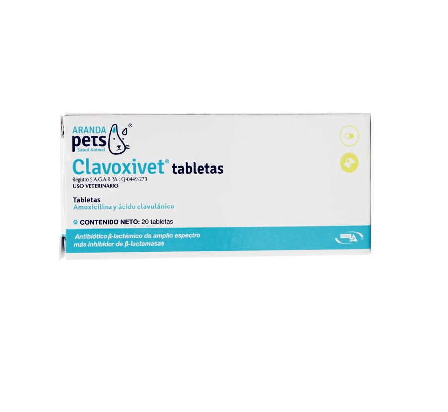 Clavoxivet con 20 Tabletas