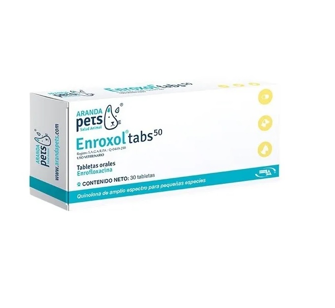 Enroxol 50 Mg 30 Tabletas 