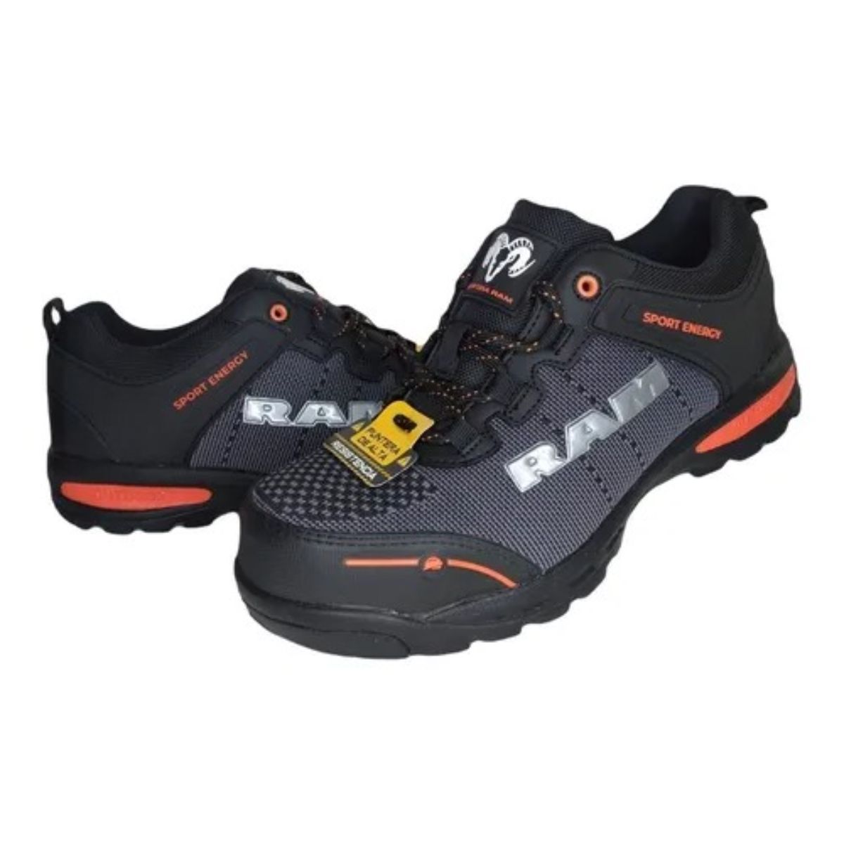 Tenis Ram Industrial Trabajo Casco Resistente Comodo 423