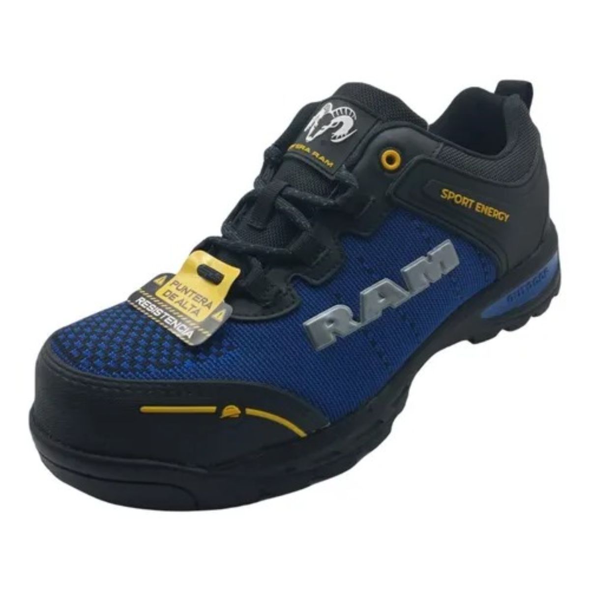 Tenis Ram Industrial Trabajo Casco Resistente Comodo 423