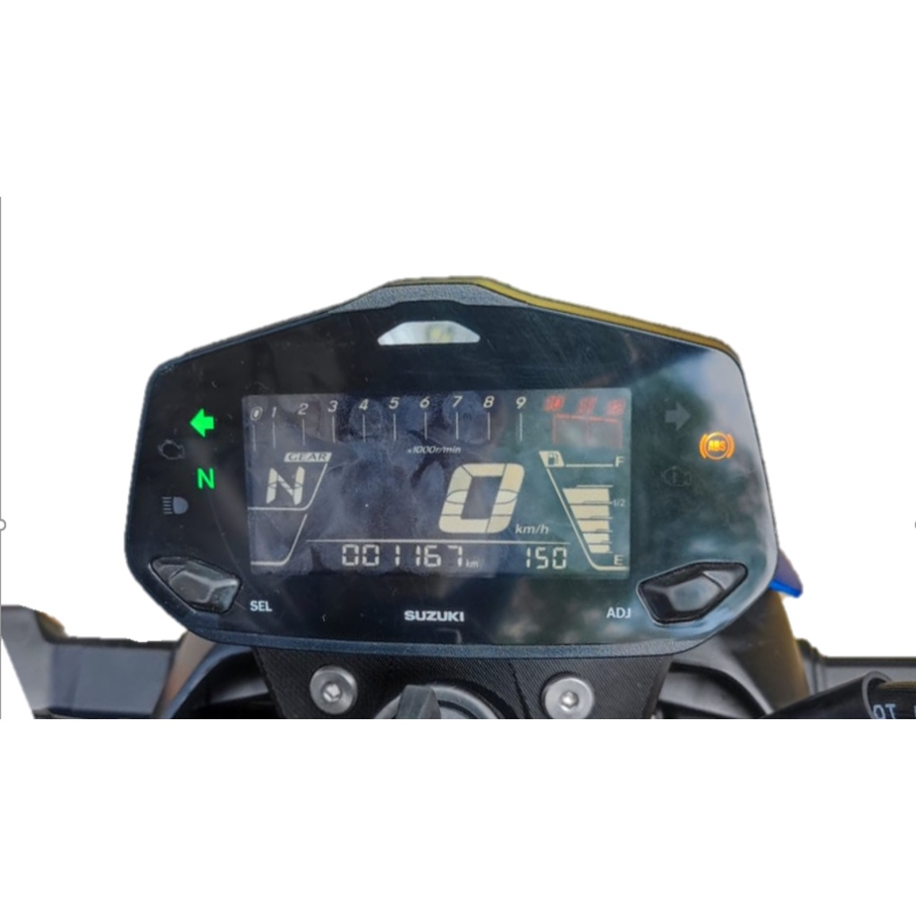 Mica Hidrogel Tablero Velocímetro Motocicleta Suzuki Gixxer Naked 250 y Gixxer SF 250 2020 en adelante