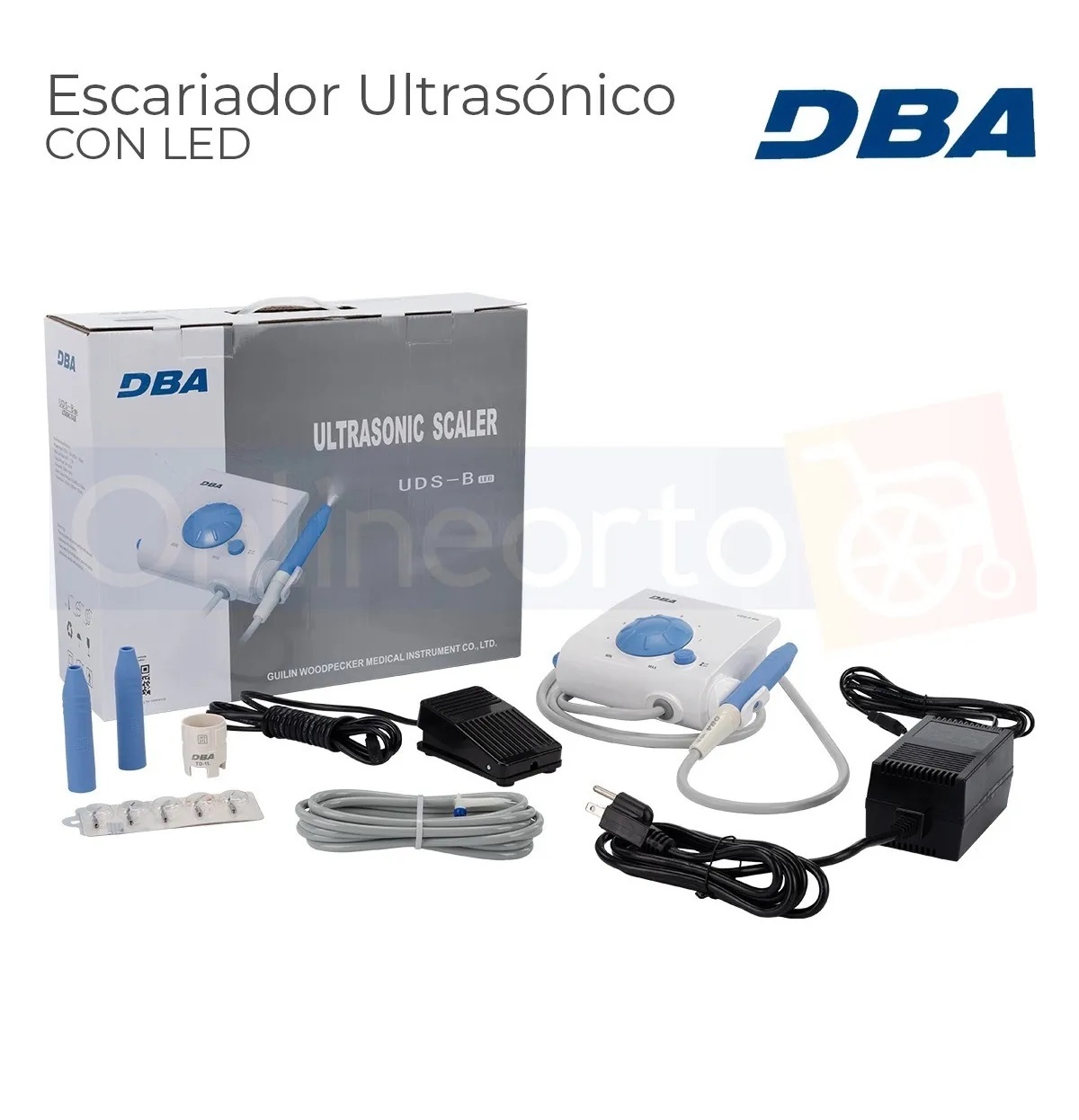 Escariador Cavitron DBA Ultrasónico Dental Con Led
