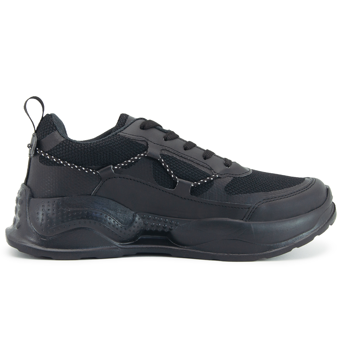 Tenis Deportivo Running Comodos Ultra Ligeros Fitus Negro
