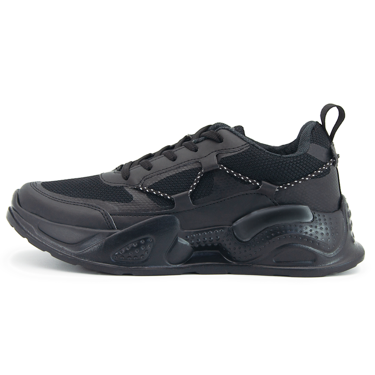 Tenis Deportivo Running Comodos Ultra Ligeros Fitus Negro