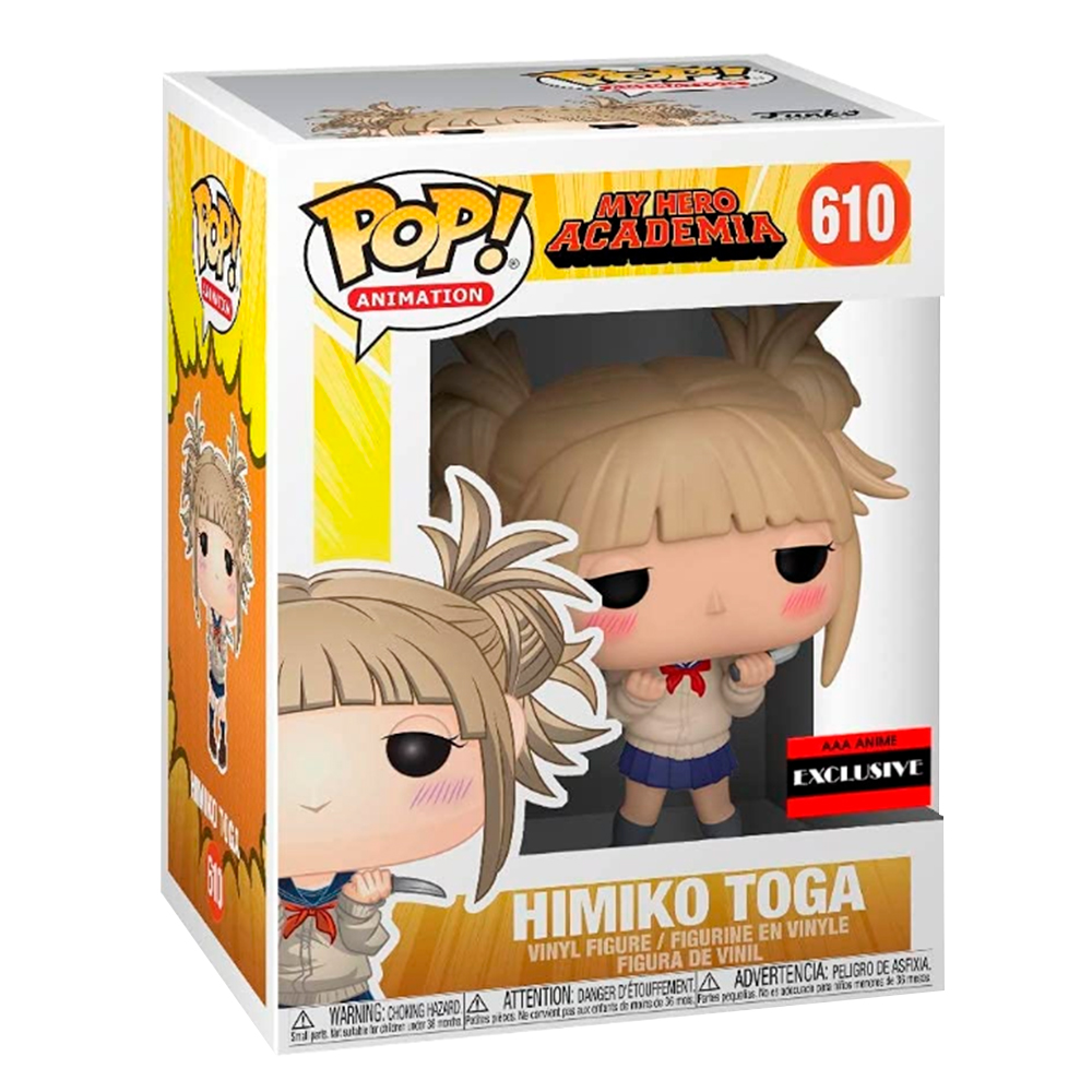 Funko Pop Himiko Toga #610 My Hero Academia Anime Figura Aaa Exclusivo