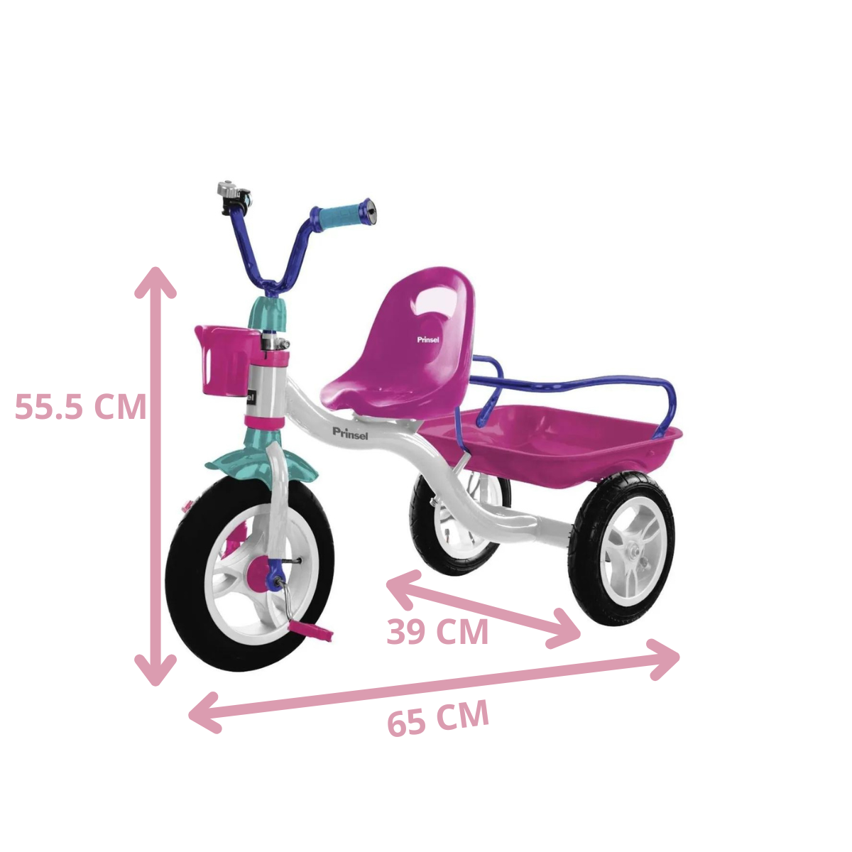 Triciclo Prinsel Grande Cargo Air Girl