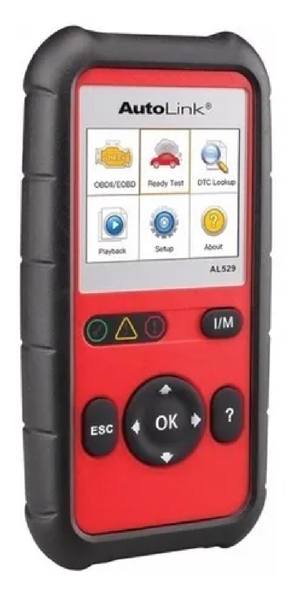 Escaner automotriz AUTEL AL529 diagnóstico para OBD II y CAN pre verificacion