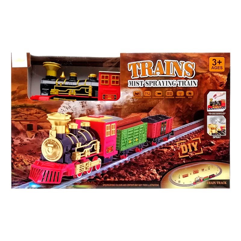 Tren Electrico Vapór  Sonido Juguetes Clasico Navidad Luz  211062  251pz