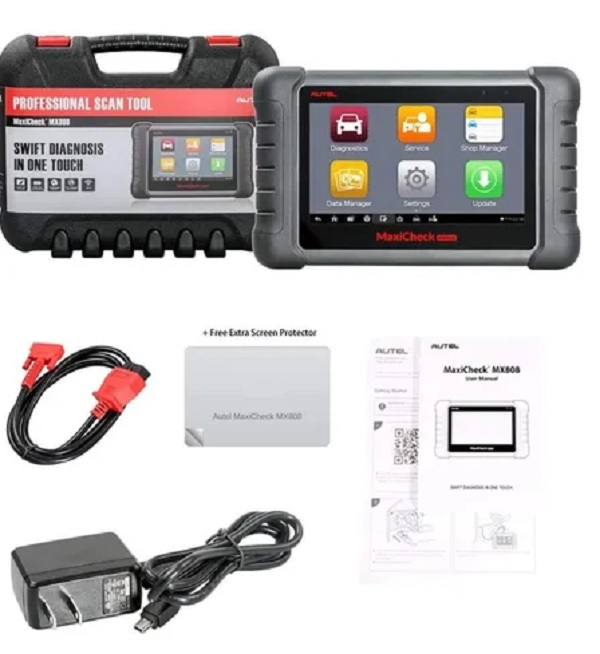 Escaner automotriz profesional AUTEL MX808 diagnostico completo pruebas bidireccionales