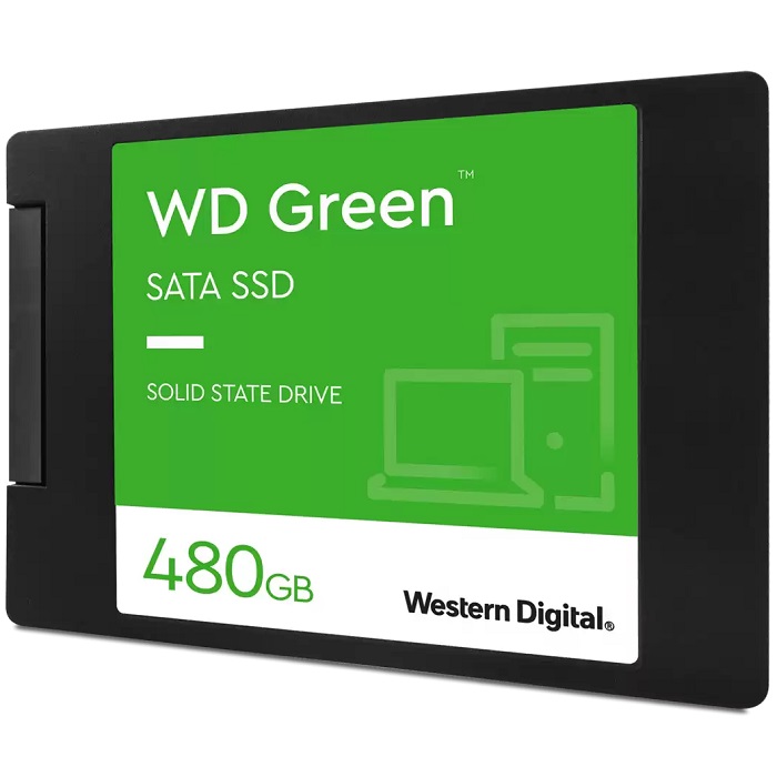 UNIDAD SSD WD 480GB 2.5" WDS480G3G0A GREEN SATA III 