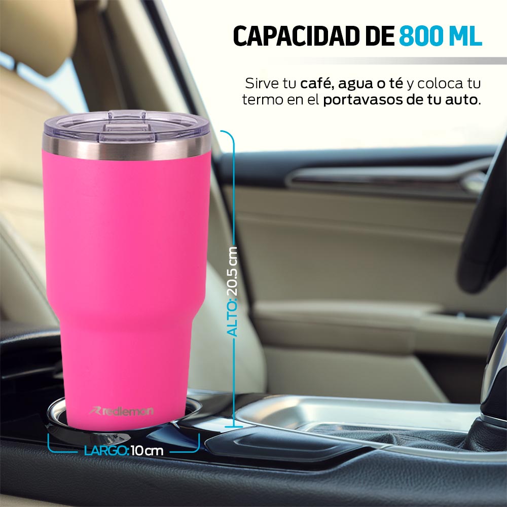 Vaso Térmico Redlemon Termos para Café Vino Cerveza Acero