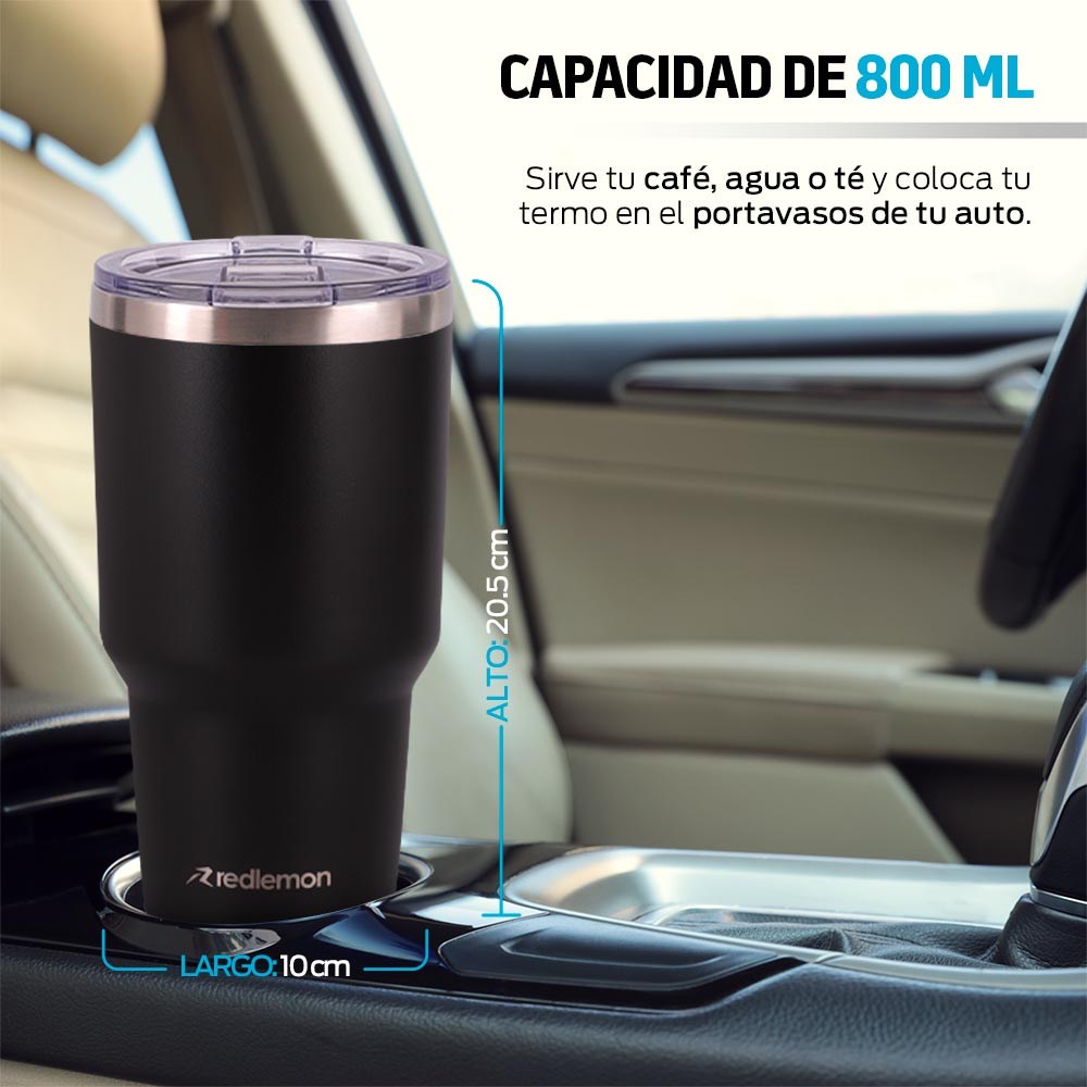 Vaso Térmico Redlemon Termos para Café Vino Cerveza Acero