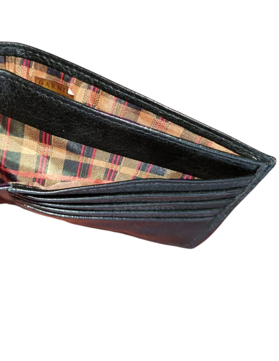 Cartera de cuero uruguayo con termo negro de 350ml con doble pared aislada Dear Boss PT-57