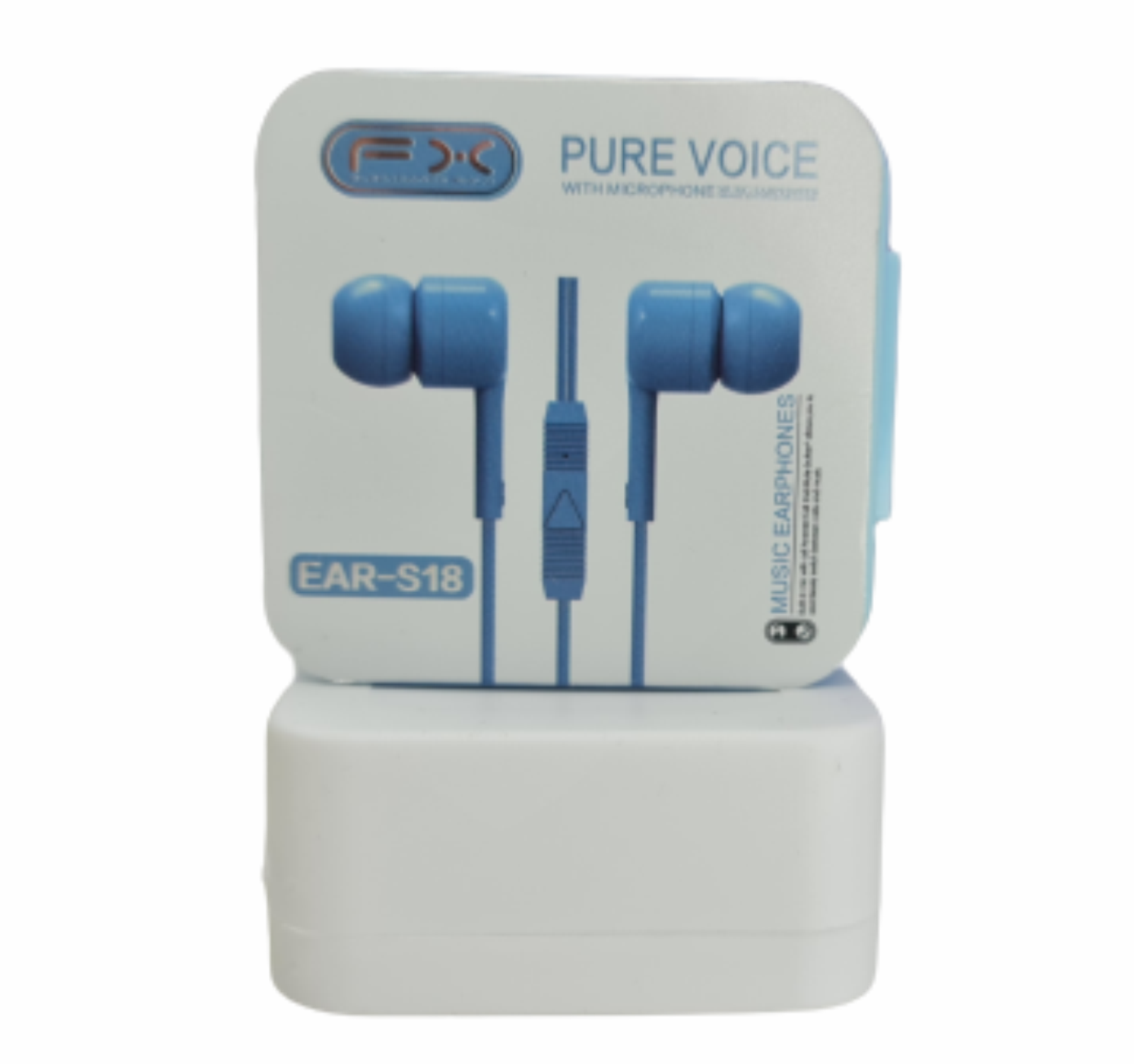 Audífonos alámbricos manos libres 3.5mm control de volumen calidad de audio material resistente diseño ergonómico afx