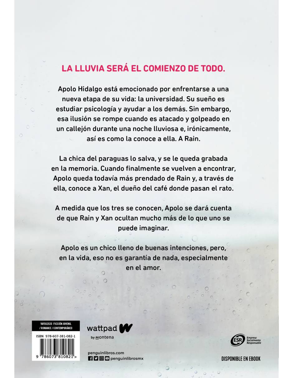 A través de la lluvia Autor  Godoy, Ariana