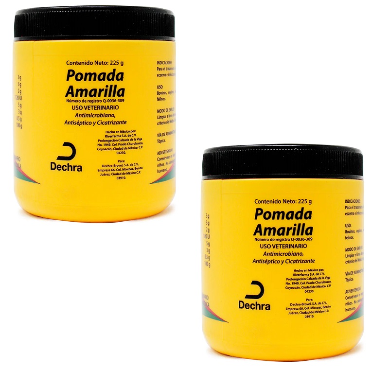 Pomada Amarilla 225 GRS (2piezas)