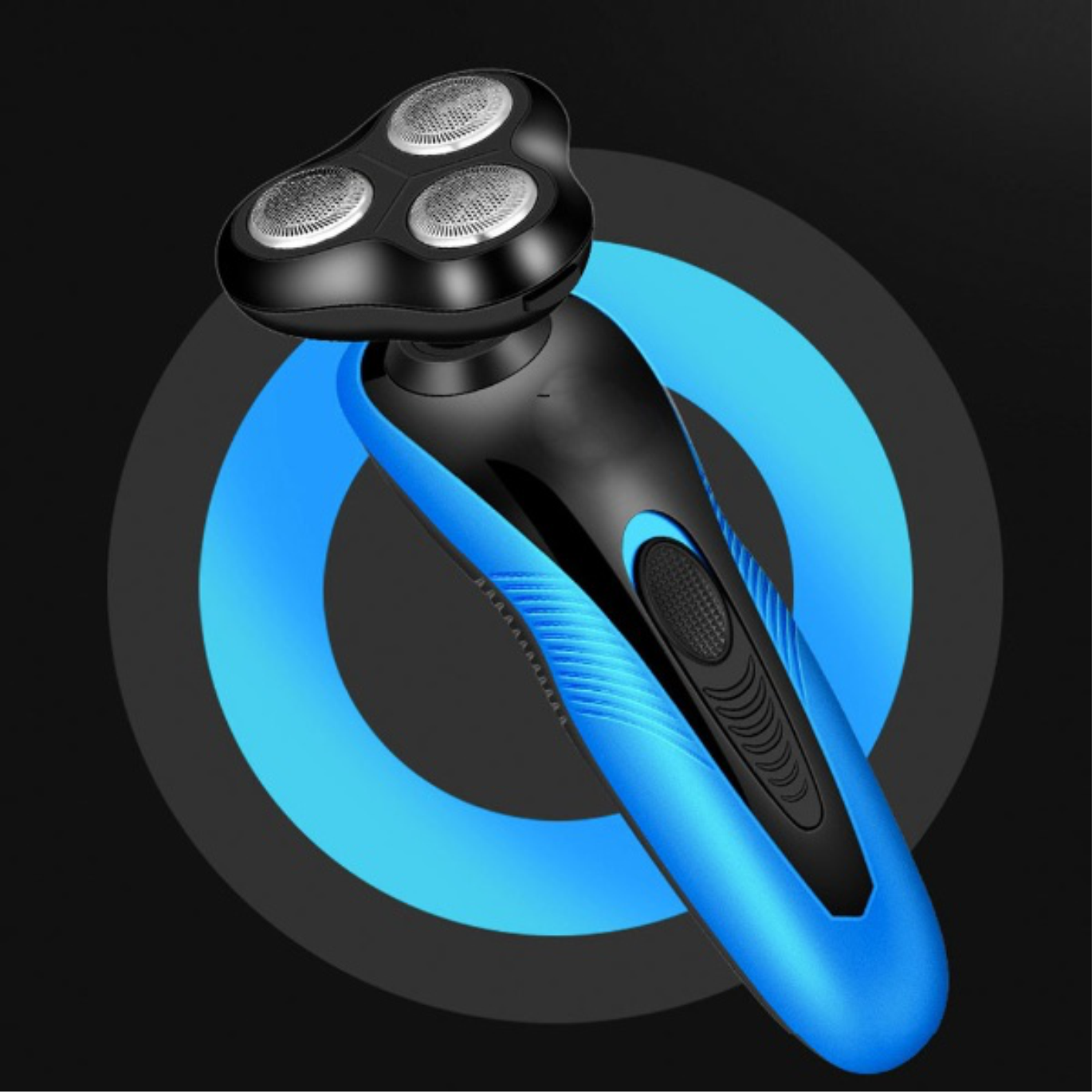 Maquina Afeitar Barba Eléctrica 3 En 1 Recargable Eficaz Calidad cabezas intercambiables