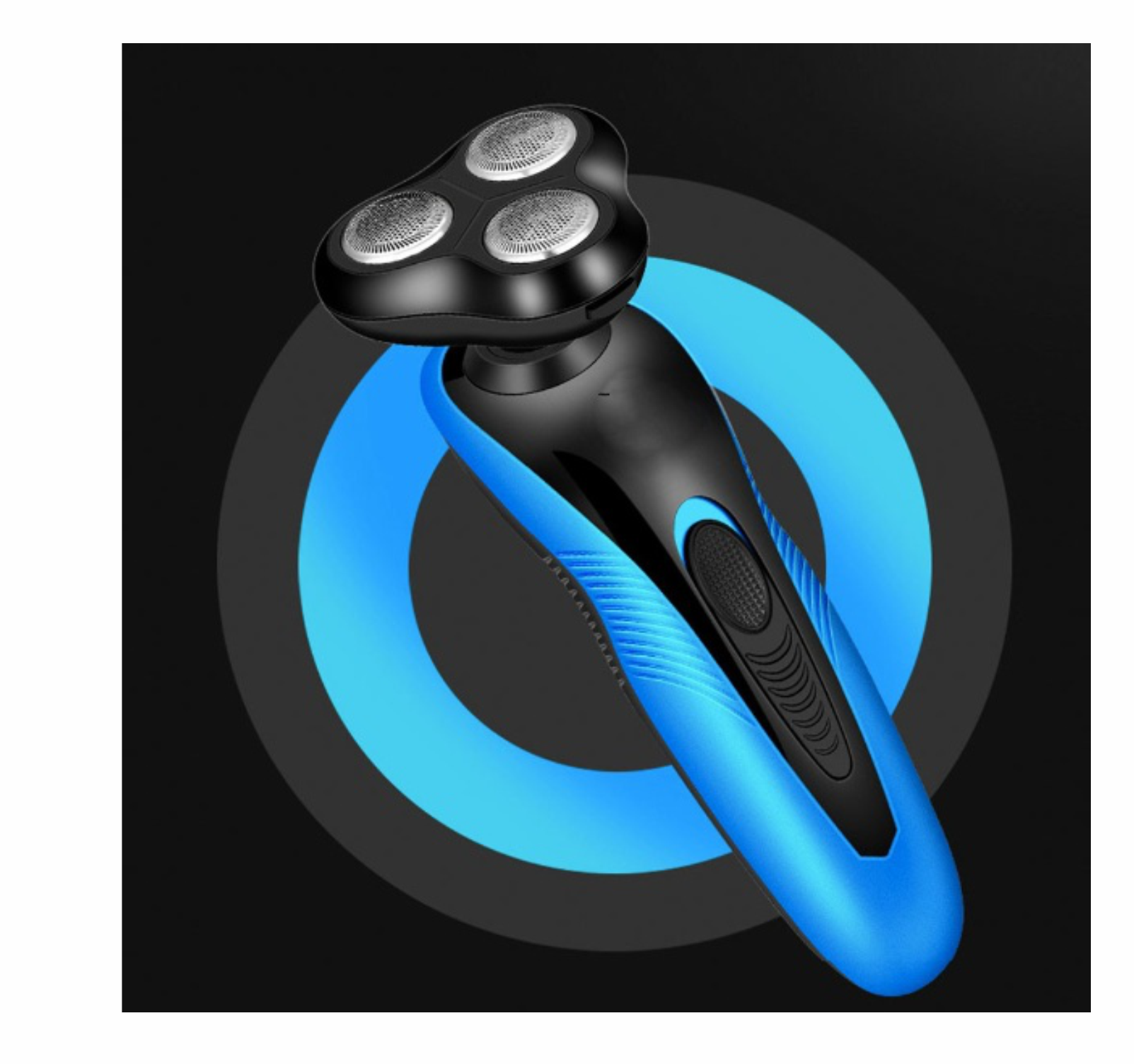 Maquina Afeitar Barba Eléctrica 3 En 1 Recargable Eficaz Calidad cabezas intercambiables