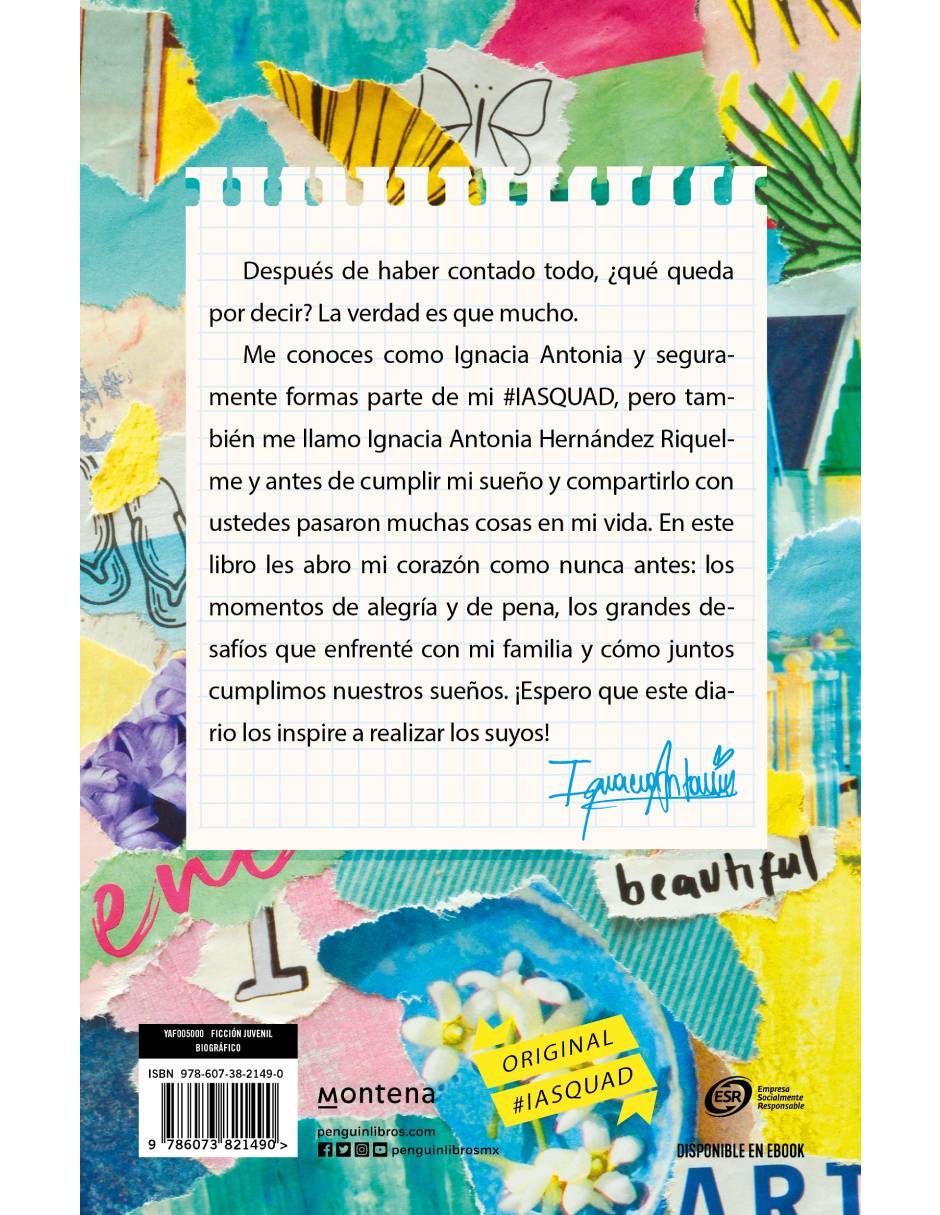 Antes del sueño Autor Ignacia Antonia