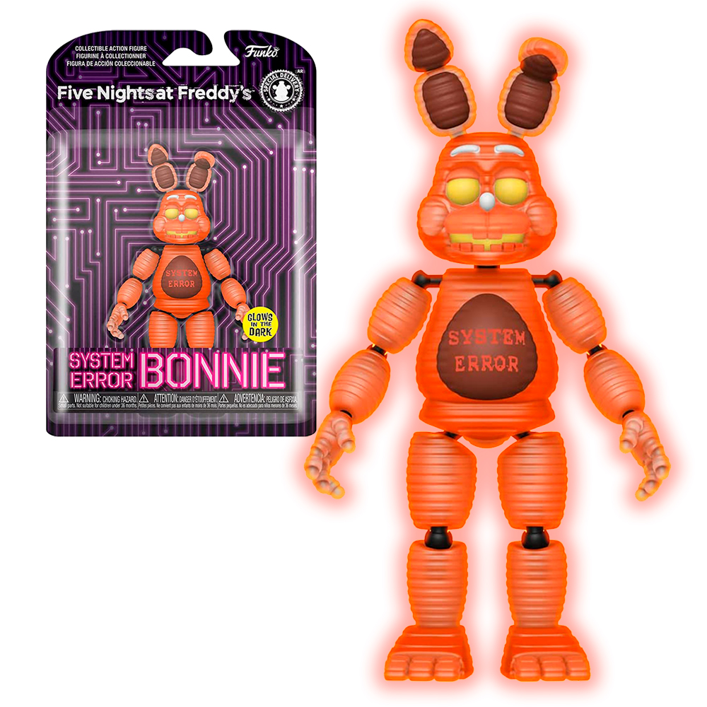 Funko System Error Bonnie Five Nights At Freddys Figura Glow Original