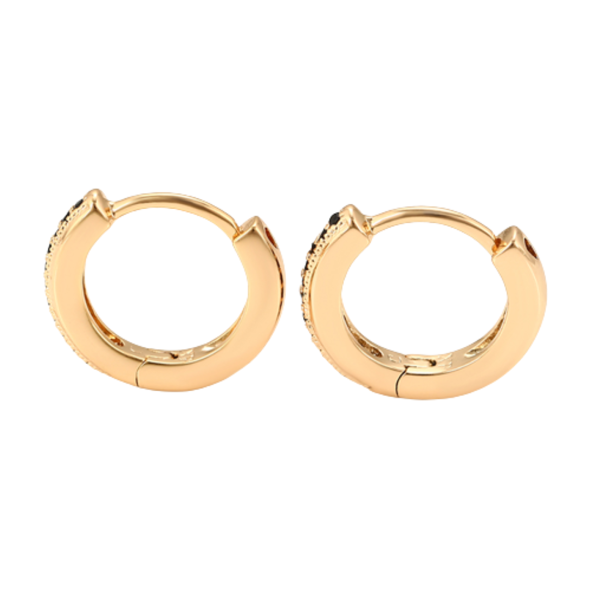 Aretes Pequeños Mujer y Niña Arracadas Chicas Oro Laminado 18k