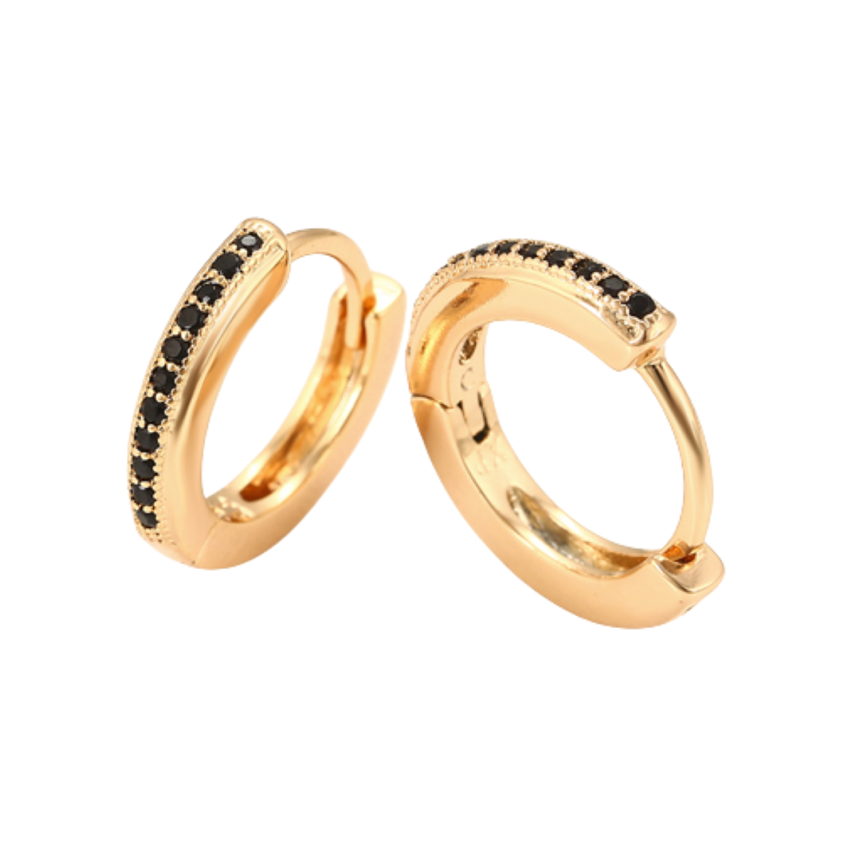 Aretes Pequeños Mujer y Niña Arracadas Chicas Oro Laminado 18k