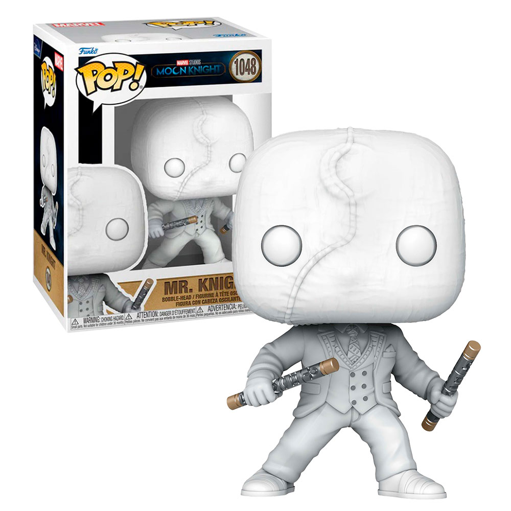 Funko Pop Mr Knight #1048 Marvel Moon Knight Serie Figura Original