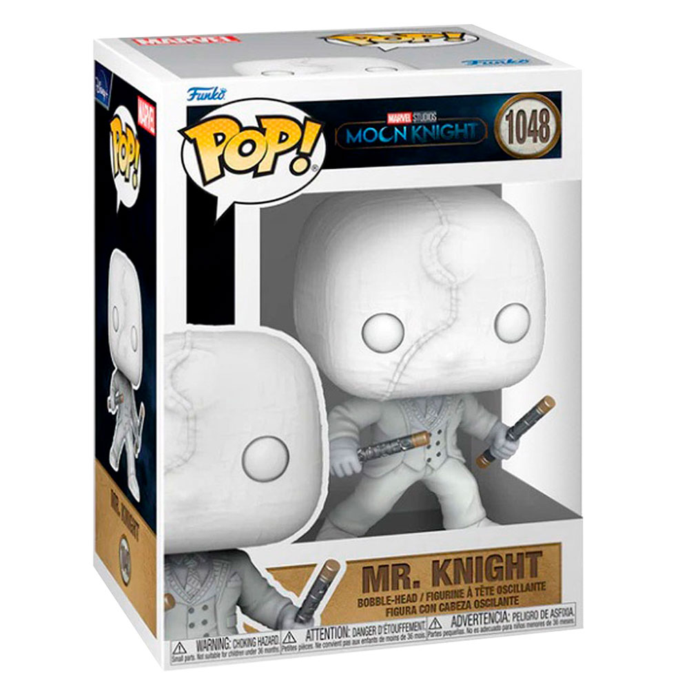Funko Pop Mr Knight #1048 Marvel Moon Knight Serie Figura Original