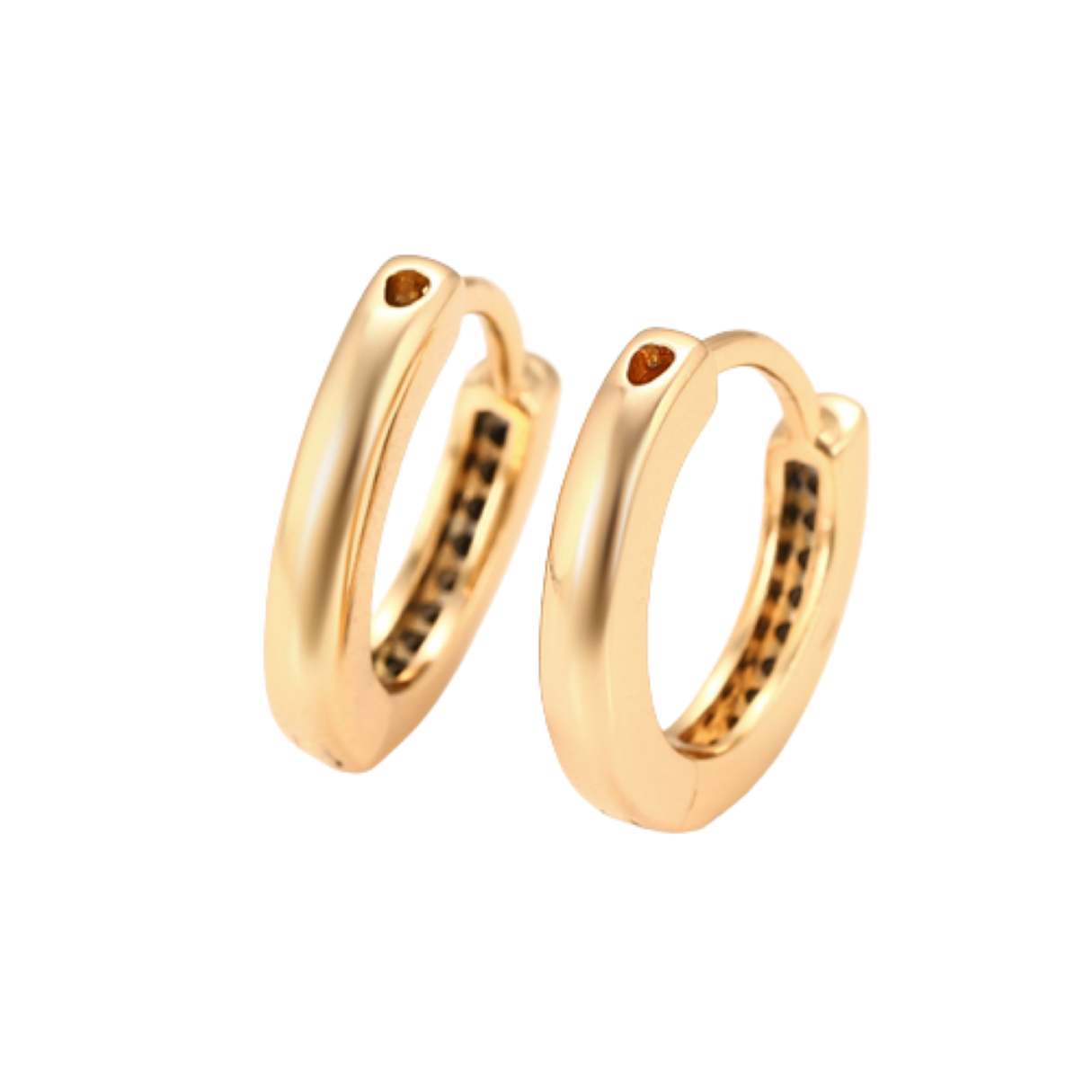 Aretes Pequeños Mujer y Niña Arracadas Chicas Oro Laminado 18k