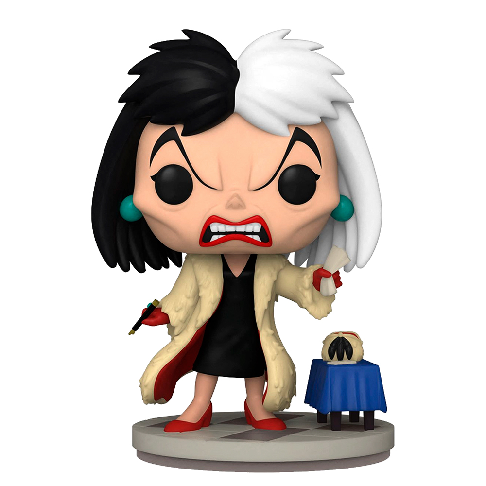 Funko Pop Cruella De Vil #1083 Villanos Disney 101 Dalmatas Figura Original